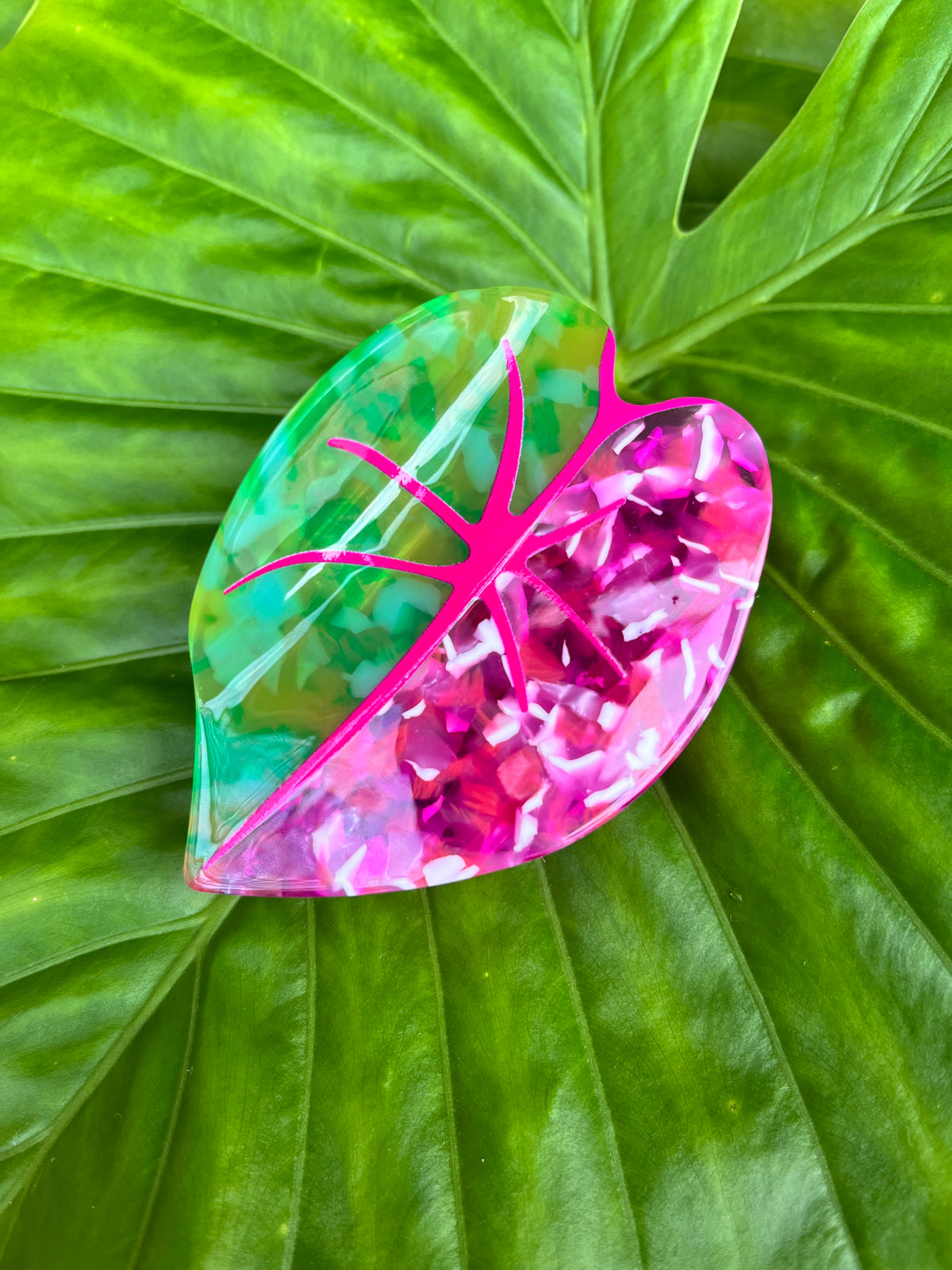 Kalo Clip 2 Tone Green & Pink