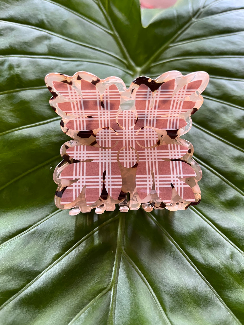 Hawaiian Quilt Clip Medium Palaka