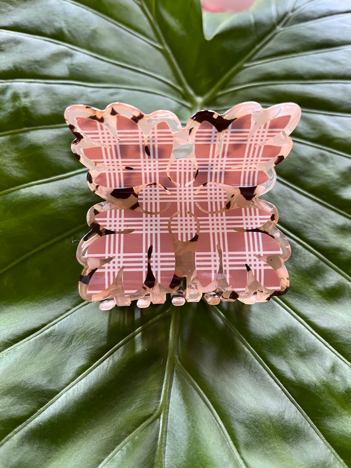Hawaiian Quilt Clip Medium Palaka