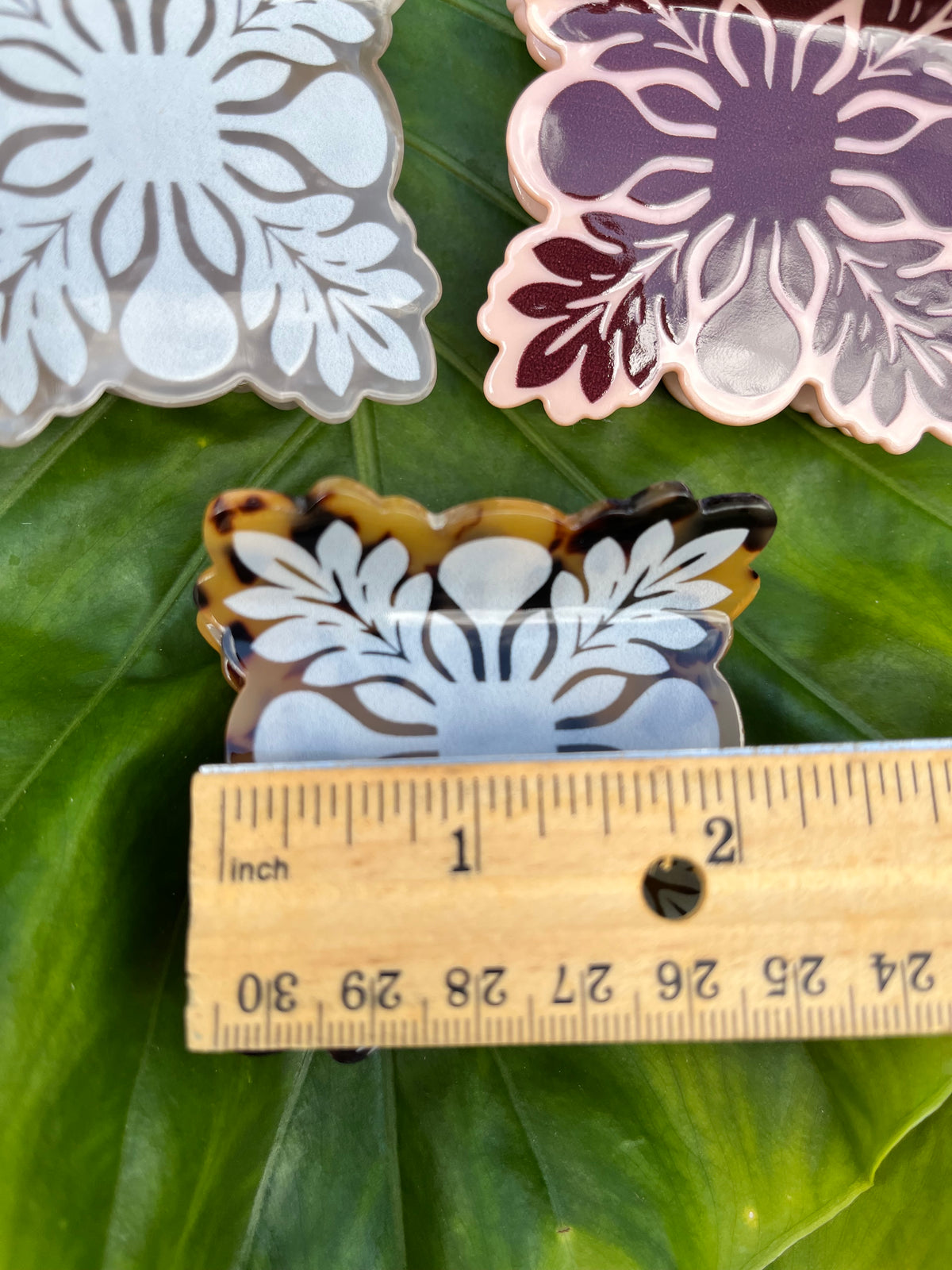 Hawaiian Quilt Clips Small