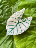 Kalo Clip White & Green Geo
