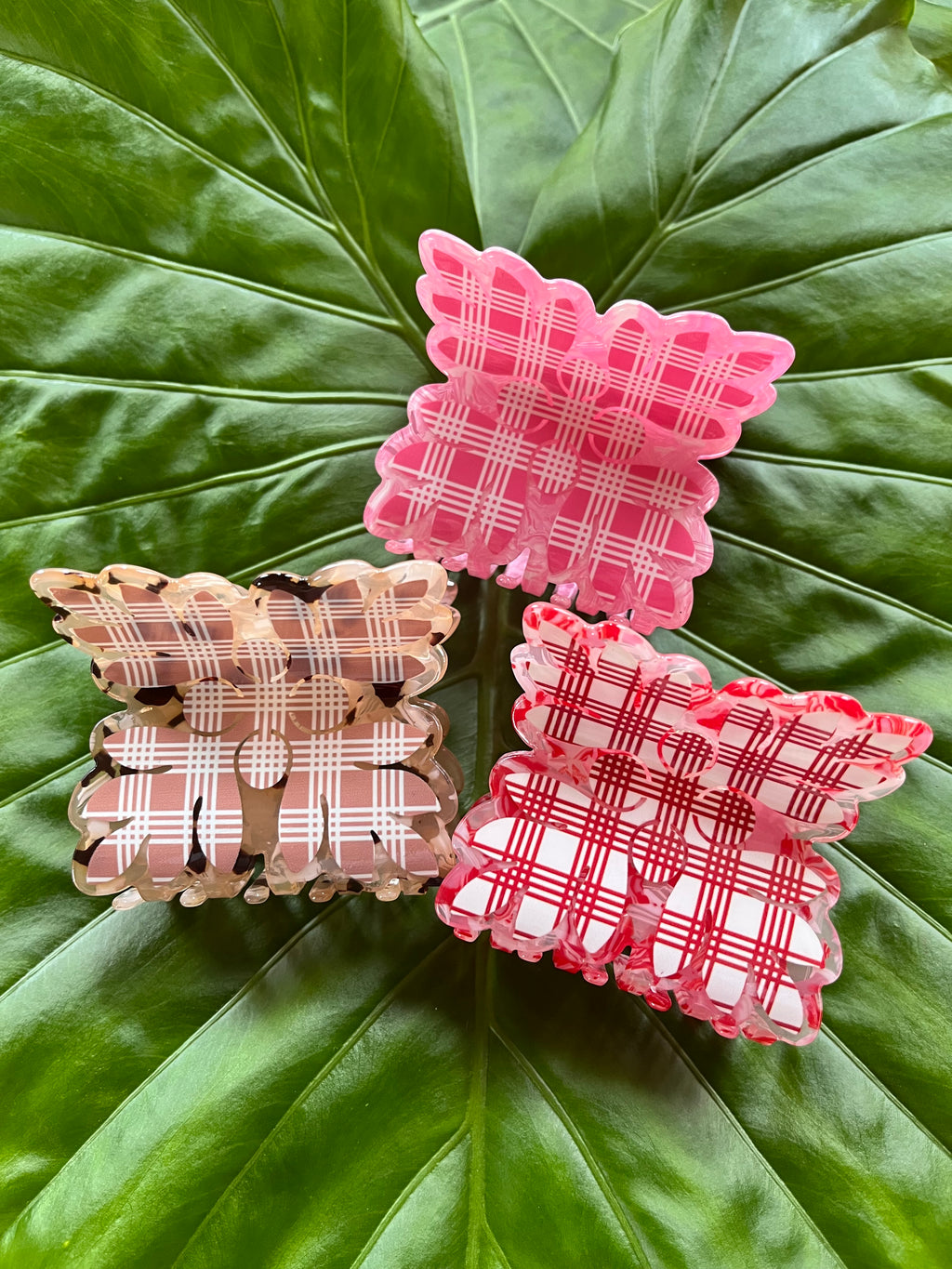 Hawaiian Quilt Clip Medium Palaka