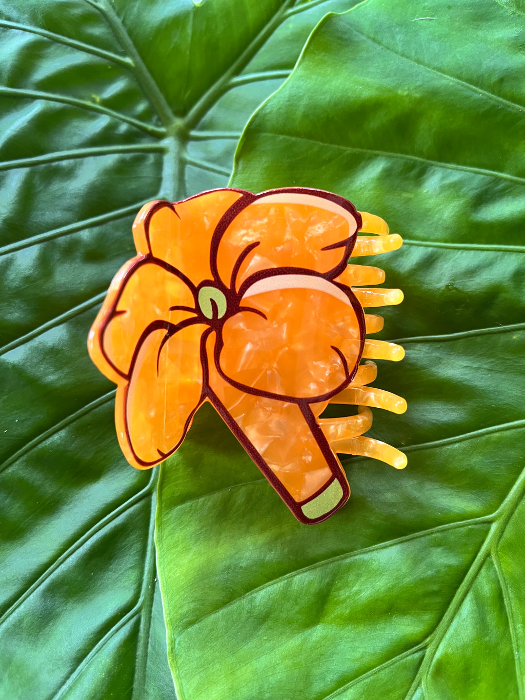 Puakenikeni Single Flower Clips