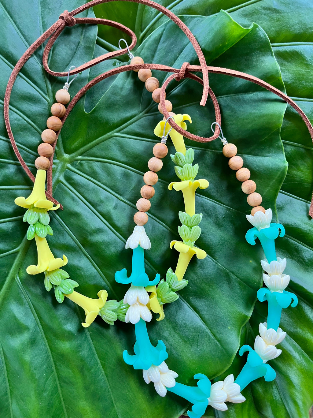 Car Lei Mixed Floral Keni & Pakalana