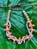 Car Lei Floral Mix Keni & Shell