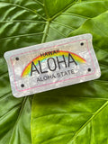 Hawaii “ALOHA” License Plate Clip