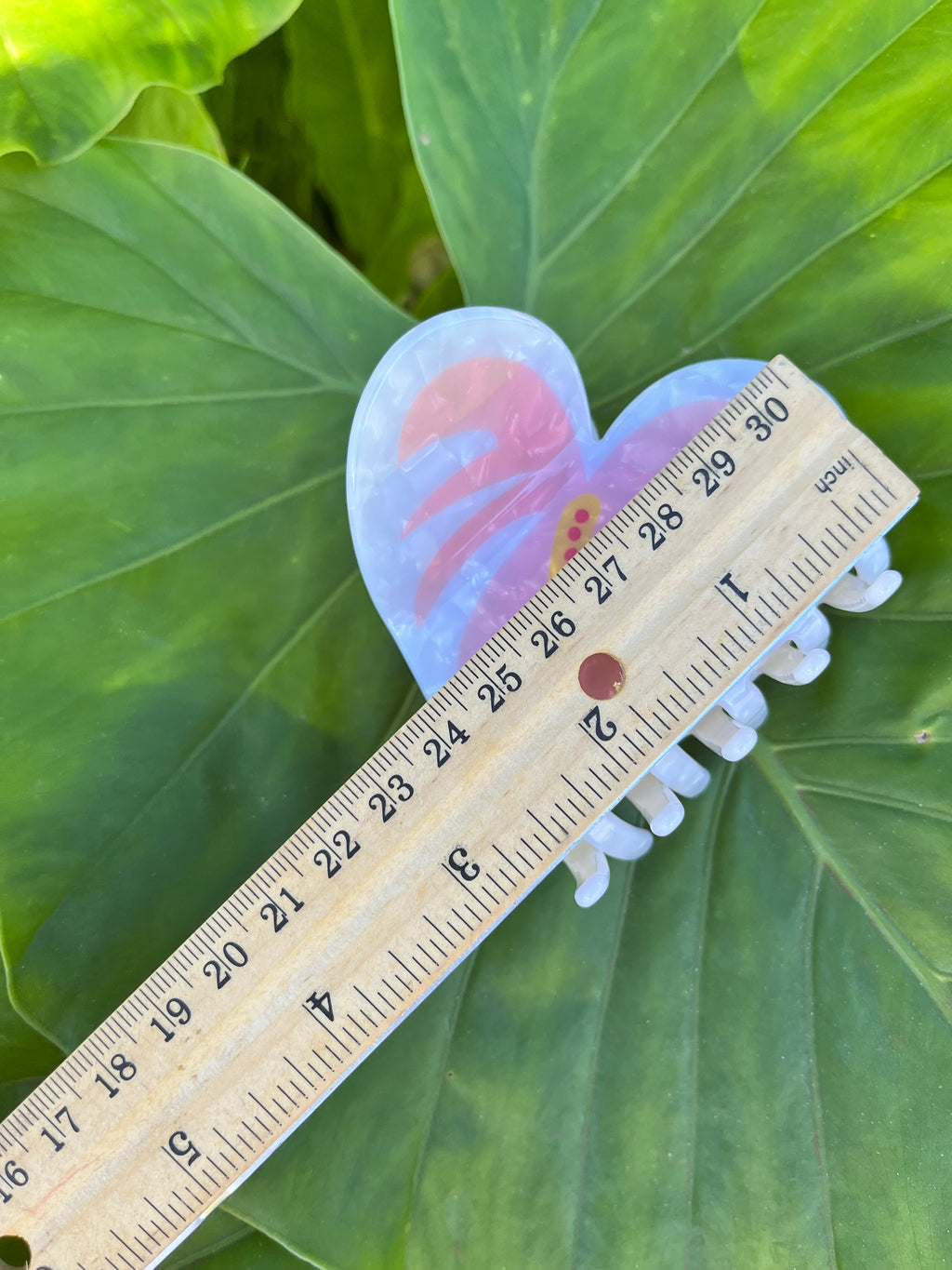 Pink Anthurium Clip