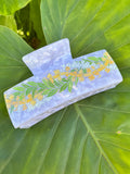 Mixed Lei Clip White
