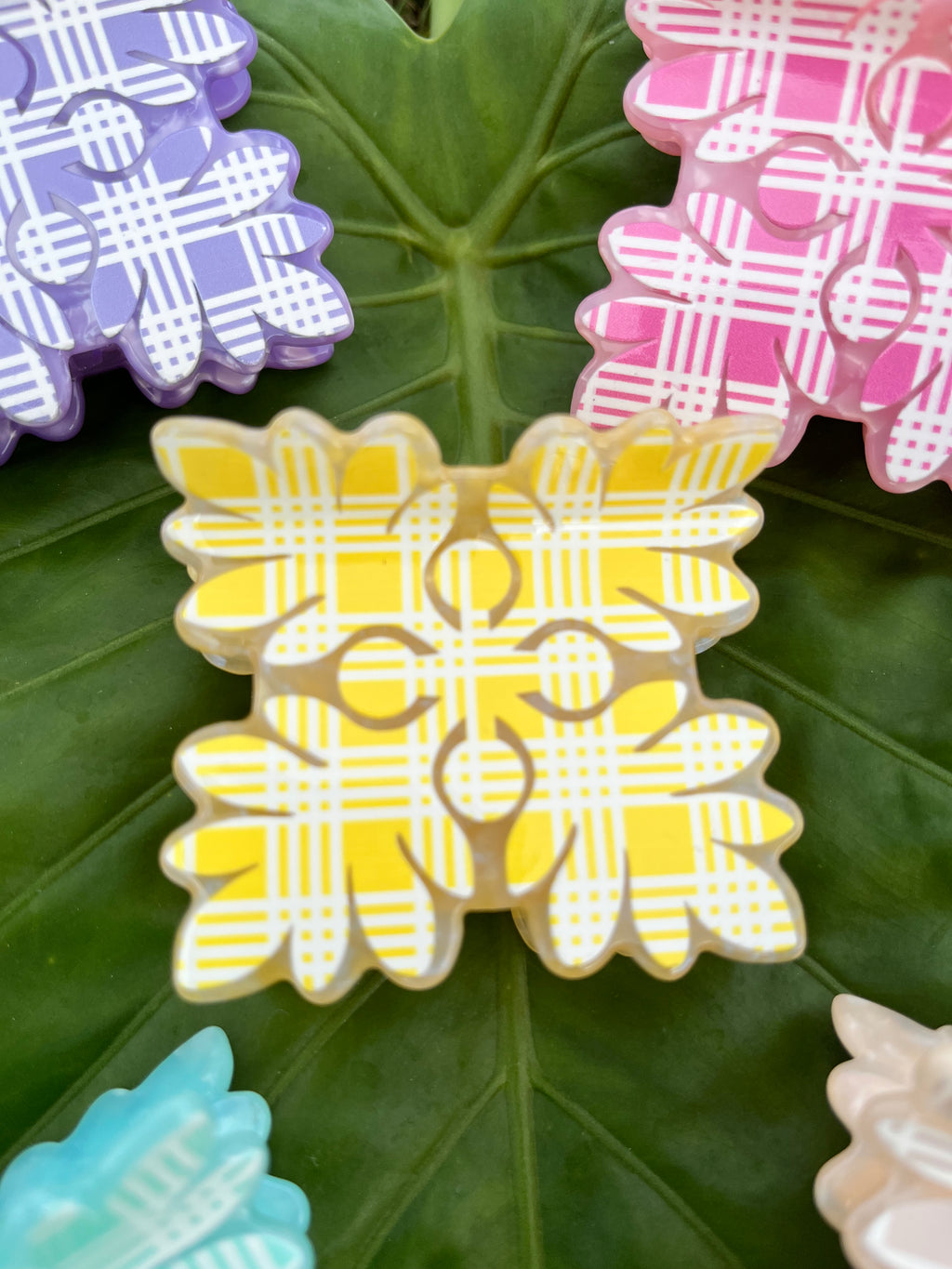 Palaka Hawaiian Quilt Small Clips