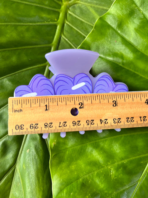 Anthurium 3 Flower Clip Lavender